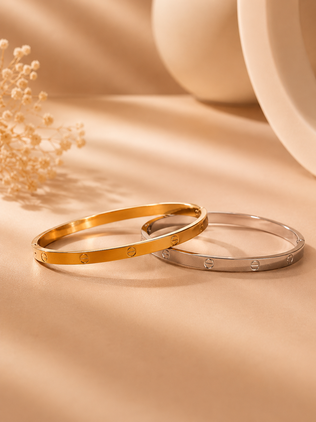 Luxe Screw Bangle