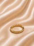 Celeste Bezel Gold-Filled Eternity Ring