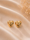 Puffy Heart Earrings
