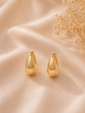 Luna Teardrop Hoop Earrings